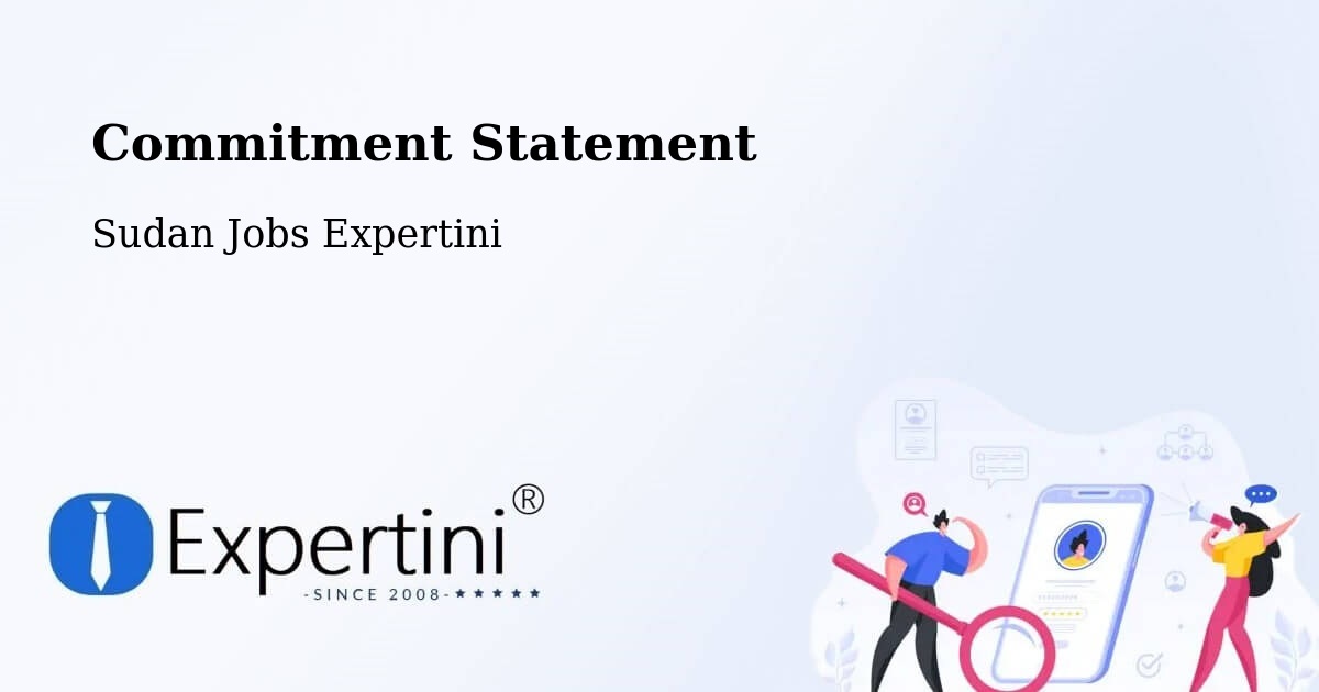 Corporate Commitment – Ad Dindar - Sudan Jobs Expertini